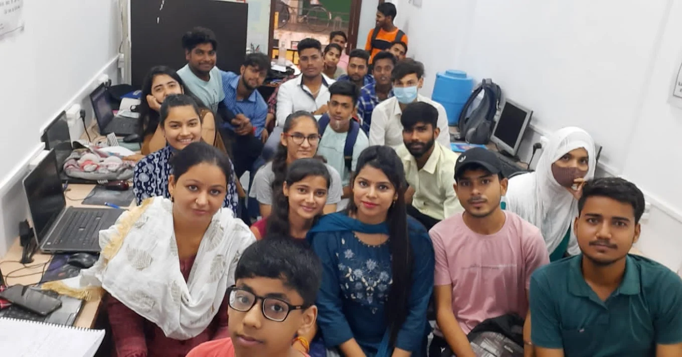 Students learning